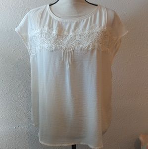 💙 Joe Fresh Lacey Top